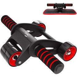 Ролик колесо тренажер для преса WCG + килимок для колін, код: S1-IF Ролик колесо тренажер для преса WCG + килимок для колін, код: S1-IF