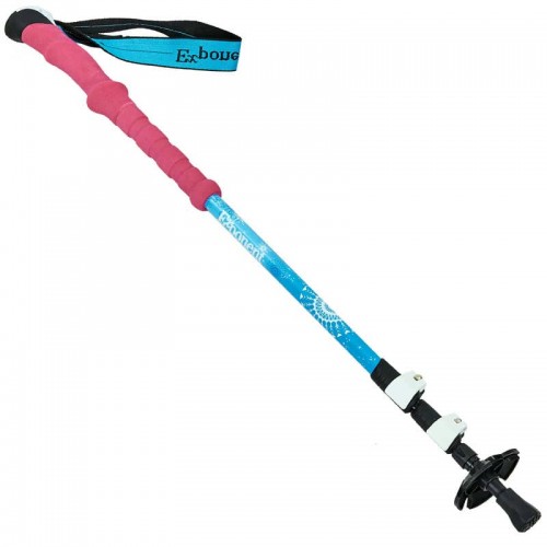 Палка трекінговий для скандинавської ходьби Camping блакитний, код: TY-0469_N Палка трекінговий для скандинавської ходьби Camping блакитний, код: TY-0469_N