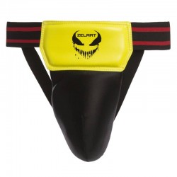 Захист паху чоловічий Zelart S лимонний-чорний, код: BO-1378_S_Y-S52 Захист паху чоловічий Zelart S лимонний-чорний, код: BO-1378_S_Y-S52