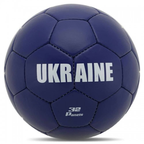 М"яч футбольний Ballonstar Ukraine №5 PU, синій, код: FB-9535-S52