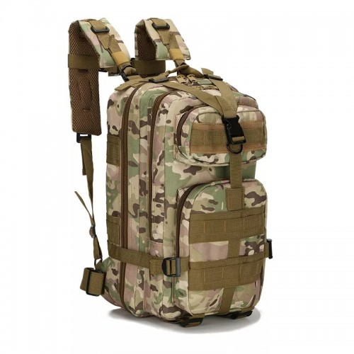 Рюкзак тактичний штурмовий Tactical 35 л триденний мультікам (армійський, для ЗСУ), код: EF-2809-MC-EF