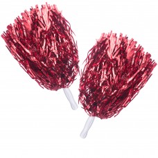 Помпони для танців FitGo Pom-Poms 1шт, червоний, код: с-1680 Помпони для танців FitGo Pom-Poms 1шт, червоний, код: с-1680