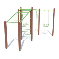 Гімнастичний комплекс для дітей Miros “Рукоходик”, код: DIO602.1