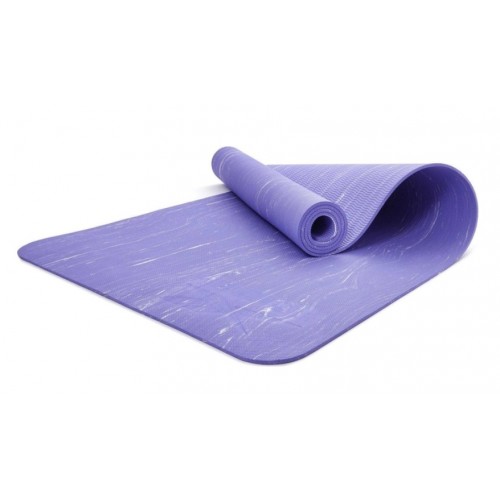 Килимок для йоги Reebok Camo Yoga Mat 1730х610х5 мм, фіолетовий, код: 885652020886