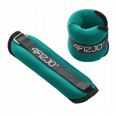 Обважнювачі-манжети для ніг та рук 4FIZJO 2x1,5 кг, Black/Green, код: P-5907739311092 Обважнювачі-манжети для ніг та рук 4FIZJO 2x1,5 кг, Black/Green, код: P-5907739311092
