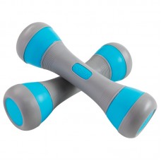 Гантелі набірні для фітнесу FitGo 2х2 кг, блакитний, код: 80031B-WS