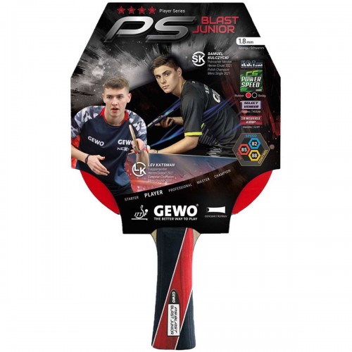 Ракетка для настільного тенісу Gewo PS Blast Junior FL (1074300001), код: 931038-SVA