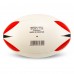 М"яч для регбі Core №4, білий-червоний, код: R-5379-4