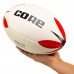 М"яч для регбі Core №4, білий-червоний, код: R-5379-4