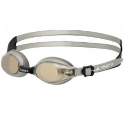 Окуляри для плавання дзеркальні лінзи Yingfa сірий, код: J729AF-M_GR