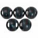 Медбол м"яч медичний дворучний з хватами LiveUp Medicine Ball 6кг, чорний, код: LP8111-6