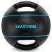 Медбол м"яч медичний дворучний з хватами LiveUp Medicine Ball 6кг, чорний, код: LP8111-6