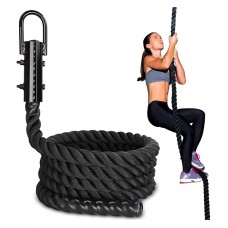 Канат для кросфіту та лазання WCG Батл-роуп 50 мм з кріпленням, 9 м, код: W-001-50M-IF