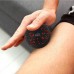 Масажний м"яч PowerPlay Epp Massage Ball 80 мм, чорний-червоний, код: PP-4350_Red_d8