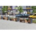 Урна InterAtletika 342х320х615 мм, код: LP205-SM