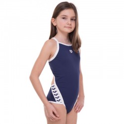 Купальник для плавання суцільний дитячий Arena Team Stripe Kids 14 років, синій, код: AR001331-701_14BL