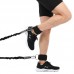 Лямка для ніг Ezous Training Ankle Straps 2.0 260x70 мм, 2шт, чорний-фіолетовий, код: H-02