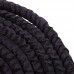 Канат для кроссфіта в захисному рукаві Zelart Battle Rope 12000х38 мм, чорний, код: FI-5719-12