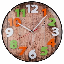 Настінний годинник Technoline WT7435 Wood Brown, код: DAS301308-DA