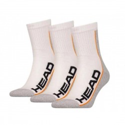 Шкарпетки Head Performance Short Crew 3 пари, розмір 35-38, білий-сірий, код: 8718824546551
