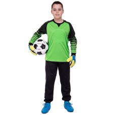 Форма воротаря дитяча PlayGame розмір 26, зріст 140-145, 10-11років, зелений, код: CO-7607B_26G