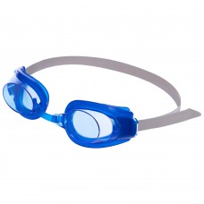 Окуляри для плавання дитячі PlayGame з берушами та затискачем для носа, синій-білий, код: 0403-S52