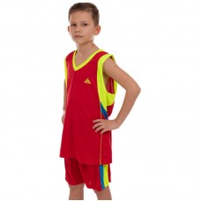 Форма баскетбольна дитяча PlayGame Lingo S (ріст 125-135) червоний, код: LD-8095T_SR-S52