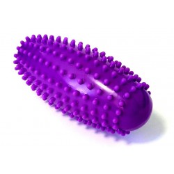 Масажний ролик Almond EasyFit овальний з шипами 160х65 мм, фіолетовий, код: EF-1071-V-EF Масажний ролик Almond EasyFit овальний з шипами 160х65 мм, фіолетовий, код: EF-1071-V-EF