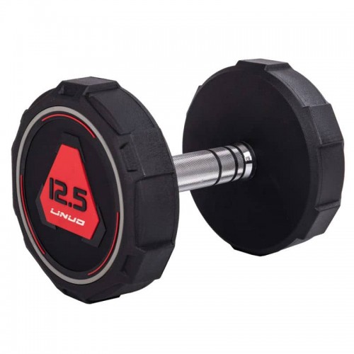 Гантель цільна професійна Li Nuo 1х12, 5кг чорний, код: TA-3618-12_5-S52 Гантель цільна професійна Li Nuo 1х12, 5кг чорний, код: TA-3618-12_5-S52