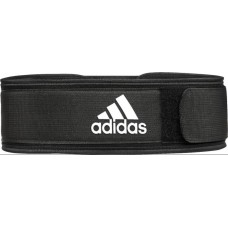 Пояс для важкої атлетики Adidas Essential Weightlifting Belt XL (94 - 120 см), чорний, код: 885652016339