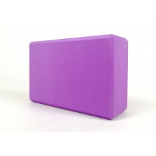 Блок для йоги EasyFit EVA фіолетовий, код: EF-1818-V
