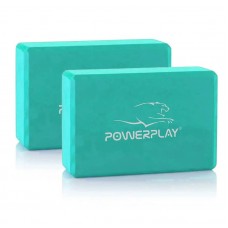 Блок для йоги PowerPlay Yoga Brick EVA м"ятні, 2шт, код: PP_4006_Mint_2in