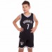 Форма баскетбольна дитяча PlayGame NBA Brooklyn 7 XL (9-10 років) 135-150см, чорний-білий, код: 3581_XLBKW