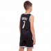 Форма баскетбольна дитяча PlayGame NBA Brooklyn 7 XL (9-10 років) 135-150см, чорний-білий, код: 3581_XLBKW