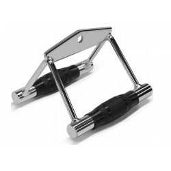 Ручка обгумована для нижньої тяги подвійна EasyFit 180х180х140 мм, код: EF-8100-EF Ручка обгумована для нижньої тяги подвійна EasyFit 180х180х140 мм, код: EF-8100-EF