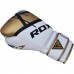 Боксерські рукавички RDX Rex Leather Gold 14 унцій. код: 10122-RX_14