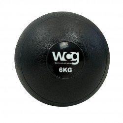 Слембол тренувальний м"яч WCG Slam Ball 6 кг, чорний, код: W-076-6kg-IF