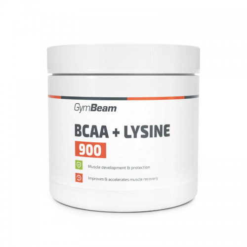Амінокислоти BCAA + Лізин 900 GymBeam 300 таблеток, код: 8586022213700