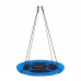 Гойдалка-гніздо кругла 4FIZJO L 100 см Black/Blue, код: P-5907739314529