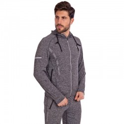 Костюм спортивний чоловічий PlayGame L, зріст 170-175, сірий, код: CO-1831-CO-8815_LGR Костюм спортивний чоловічий PlayGame L, зріст 170-175, сірий, код: CO-1831-CO-8815_LGR