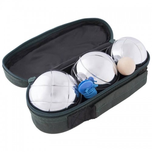 Гра Петанк (бочче) SP-Sport 3шт 7,2 см срібний, код: IG-6910-S52 Гра Петанк (бочче) SP-Sport 3шт 7,2 см срібний, код: IG-6910-S52