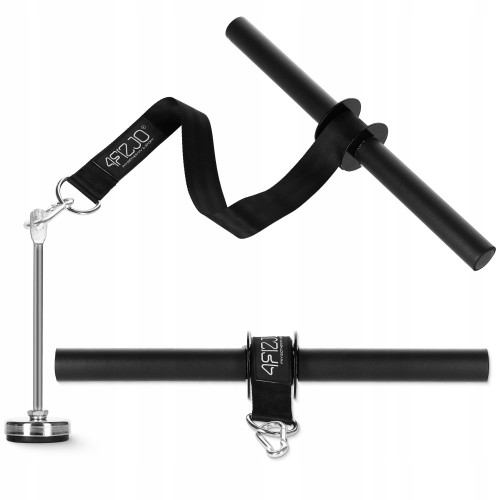 Тренажер для зап"ясть та передпліч 4Fizjo Wrist Roller, чорний, код: P-5905973400350