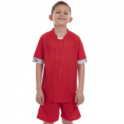 Форма футбольна підліткова PlayGame розмір 26, ріст 130, червоний, код: CO-2003B_26R-S52