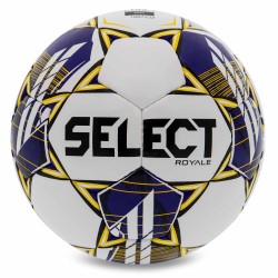 М"яч футбольний Select Royale FIFA Basic V23 №5, білий-фіолетовий, код: ROYALE-5WV
