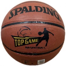М"яч баскетбольний Spalding TopGame PVC №7, коричневий, код: SP7PVC60729-WS М"яч баскетбольний Spalding TopGame PVC №7, коричневий, код: SP7PVC60729-WS