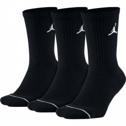 Баскетбольні шкарпетки Jordan Jumpman Dri-Fit 3PPK L, 3 пари, чорний, код: 2024012200126