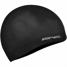 Шапочка для плавания SportVida Junior Black, код: SV-DN0019JR-BLACK