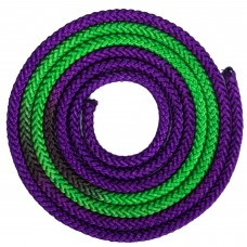 Скакалка для художньої гімнастики Beauty 3 м, фіолетовий-зелений, код: C-1657_VG