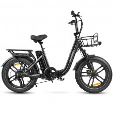 Електровелосипед Samebike C05 Pro (500 Вт, 15 А*год, 36 В), колеса 20", з ручкою газу, чорний, код: SMB-C05-Pro-black