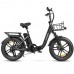 Електровелосипед Samebike C05 Pro (500 Вт, 15 А*год, 36 В), колеса 20", з ручкою газу, чорний, код: SMB-C05-Pro-black